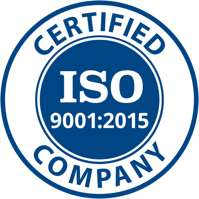 ISO 9001:2015 Certificate